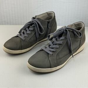 Dansko Onyx Slate Milled Nubuck Leather Sneakers Women’s Size 10 EUR 41